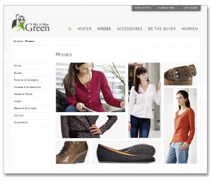 Mr. & Mrs. Green Online-Shop - Misses