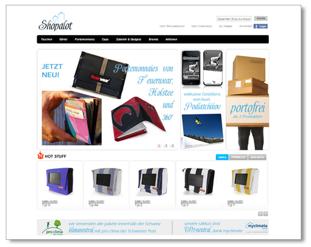 Shopalot - Online-Shop