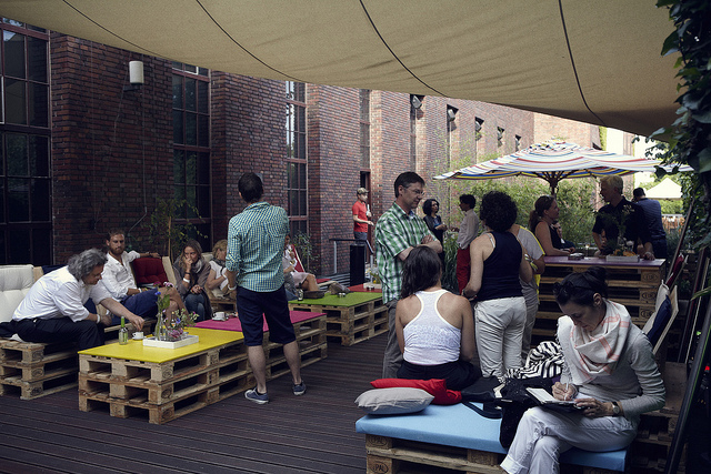 Greenlounge - Juli 2013 - Terrasse