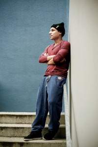 Waldi Müller in der gleichnamigen bleed Jogginghose